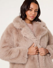 Short Faux Fur Coat