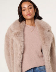 Short Faux Fur Coat