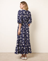 Shirred Empire Bust Dress