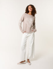 Jumper With Embroidered Heart