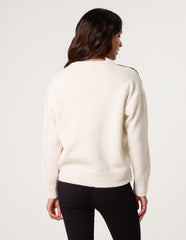 Embroidery Shoulder Detailing Jumper