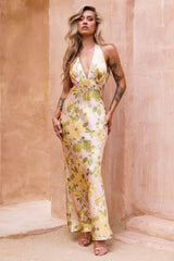 Burst Of Bliss Maxi Dress - Multi