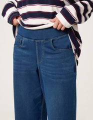Multi Stretch Wide Leg Jeans