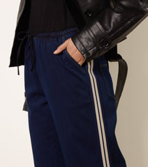 Stripe Trousers With Elasticated Waist